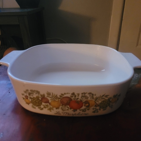 Corning Ware La Marjolaine Spice of Life Bake Dish A-2-B 2 Quart 2 Liter, no lid - Picture 2 of 6